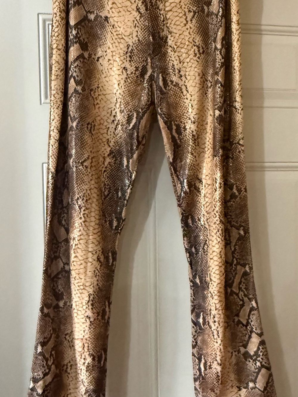 Tark’1 Speciality “snake print” pants